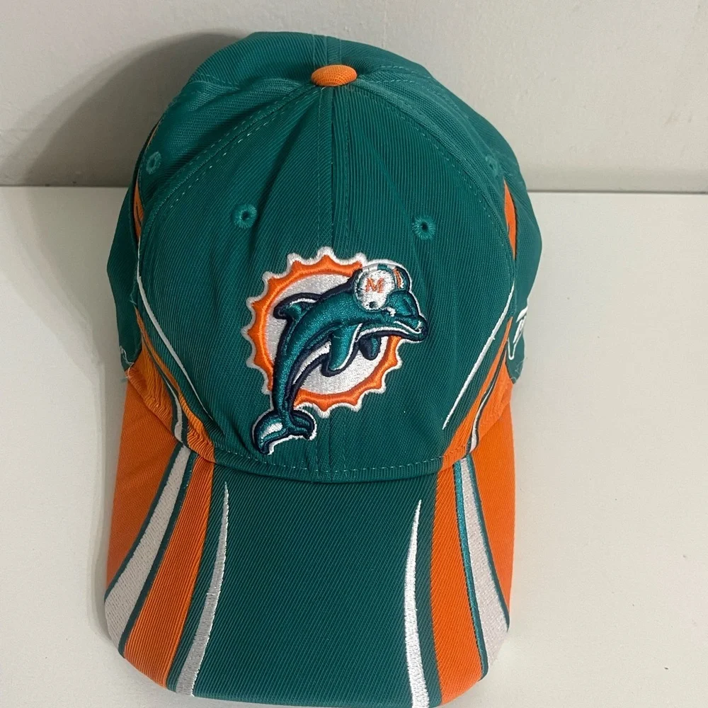 NFL Miami Dolphins Teal and Orange Kids Cap One‎ Size Fits All